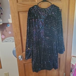 Shein Completely Sequenced Dress 4XL